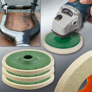 Filz-Polierscheibe (3 Stück im Set) | WOOLSHINE