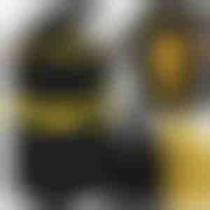 Deco haus® Mülleimer (90-120 l) – Halterung für Müllbeutel – Halterung für Müllsäcke – Mülleimer mit Deckel – Küchenabfallsystem – Robuste Halterung für Müllbeutel – SCHWARZ