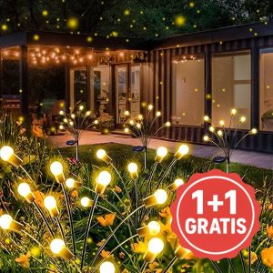Solar-Gartenleuchten (warmes Licht) | SOMPEX 1+1 GRATIS